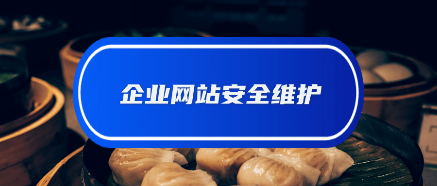 企业网站安全维护方案